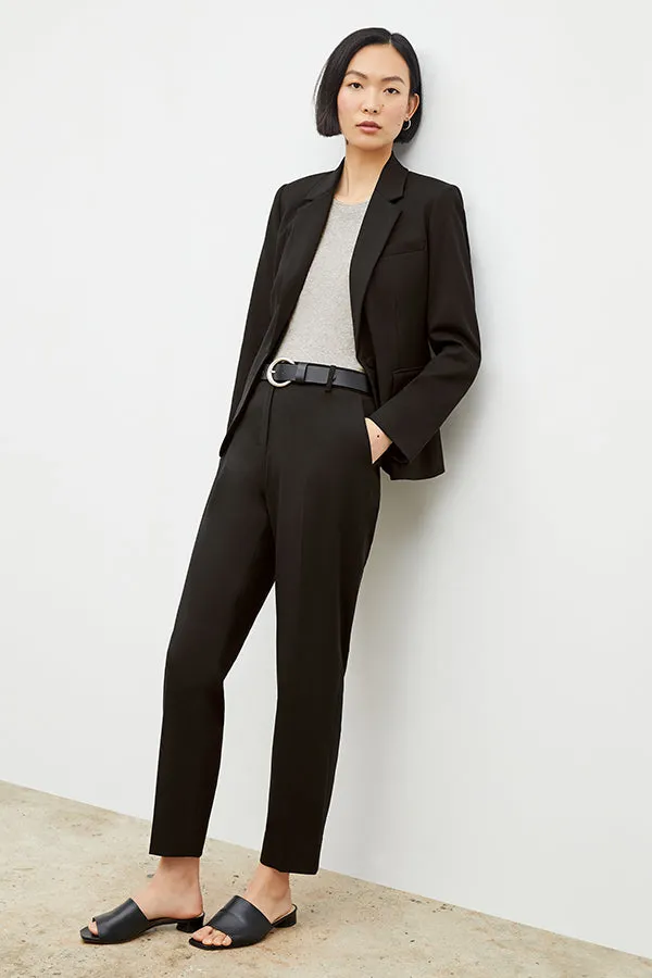 Mejia Pant - Washable Wool Twill :: Black
