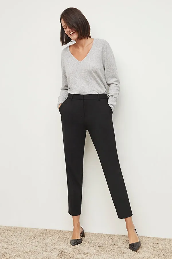 Mejia Pant - Washable Wool Twill :: Black