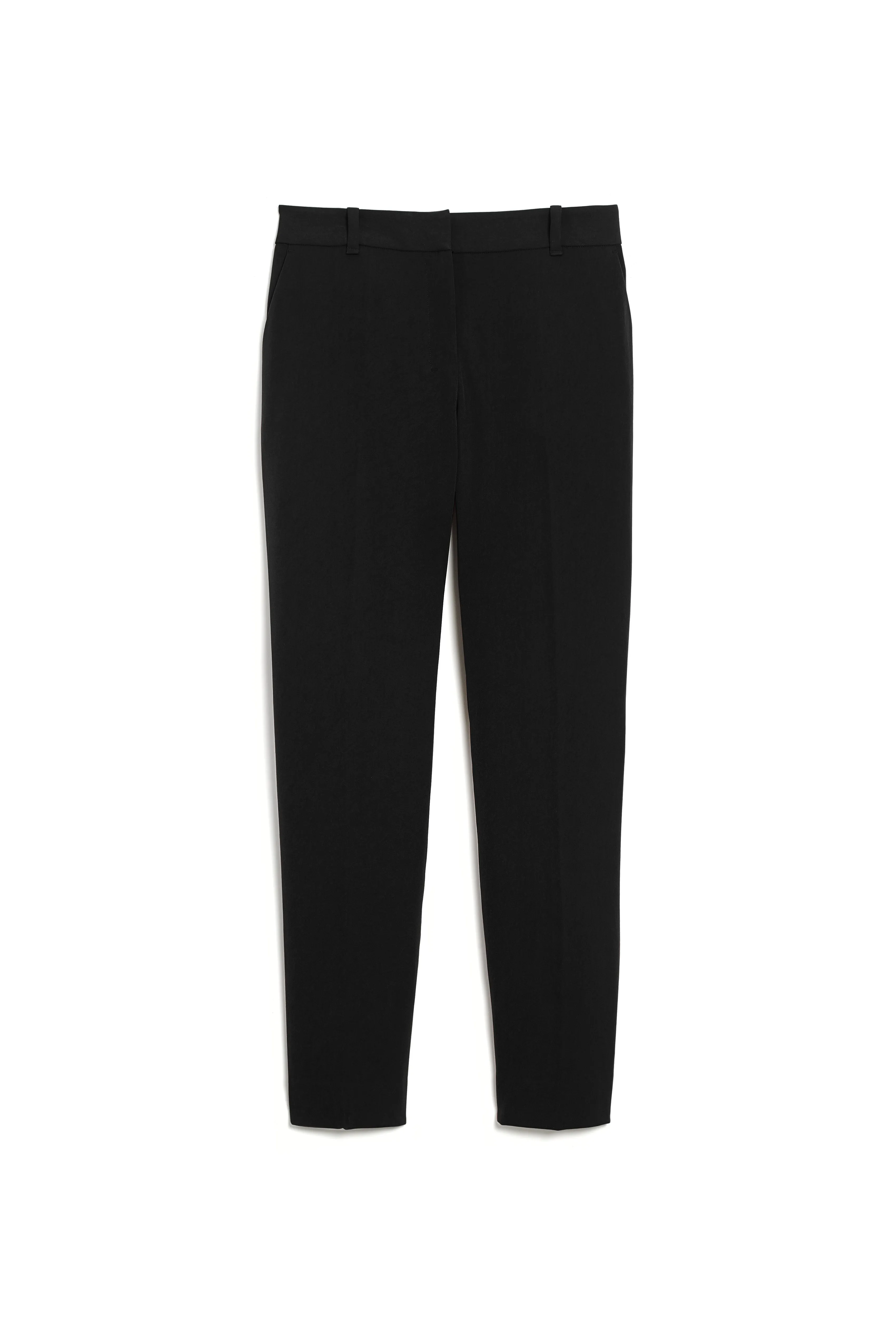 Mejia Pant - Washable Wool Twill :: Black