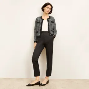 Mejia Pant - Washable Wool Twill :: Black