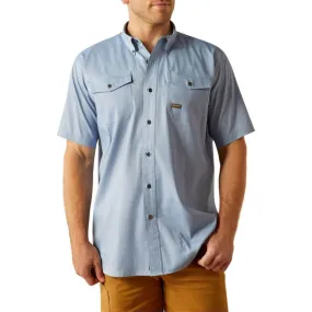 Men's Ariat Rebar Vent TEK Button Down Work Shirt 10055197