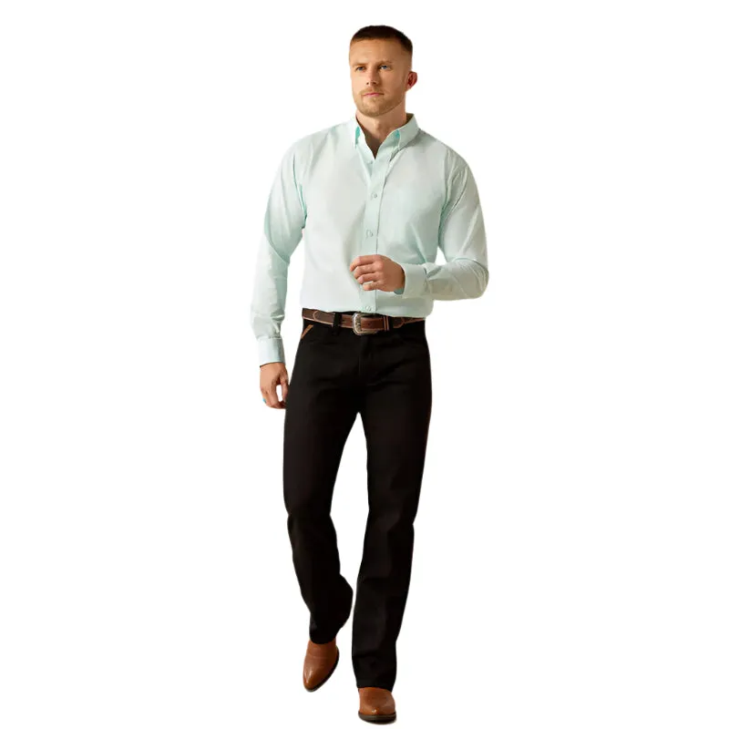 Men's Ariat Solid Slub Classic Fit Shirt 10055116