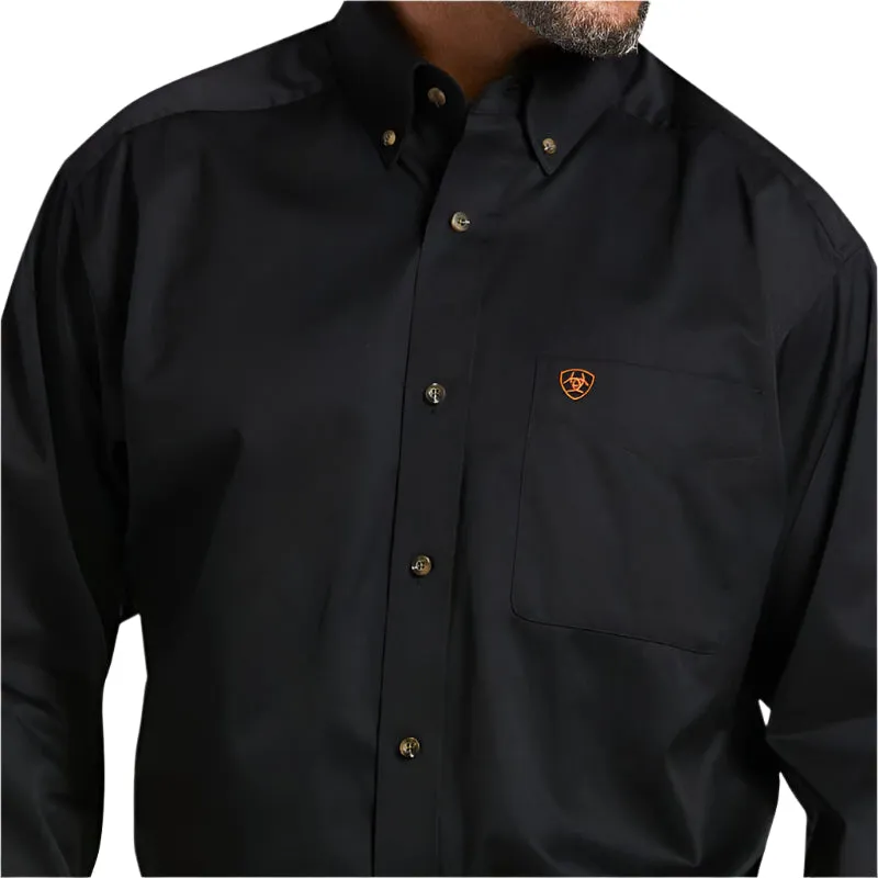 Men's Ariat Solid Twill Classic Fit Shirt 10000502