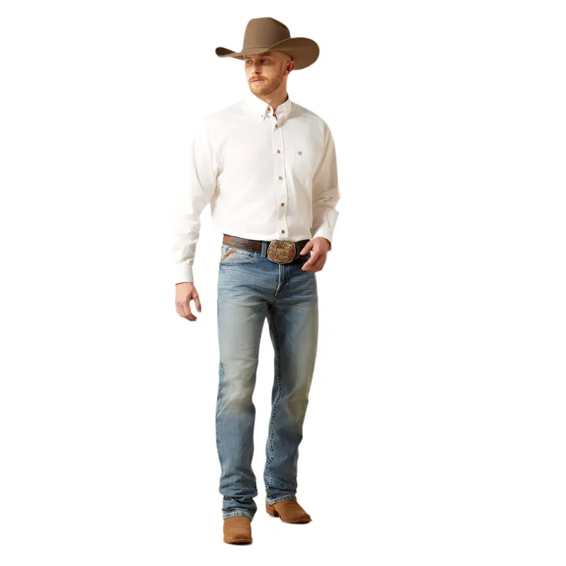 Men's Ariat Solid Twill Classic Fit Shirt 10000503