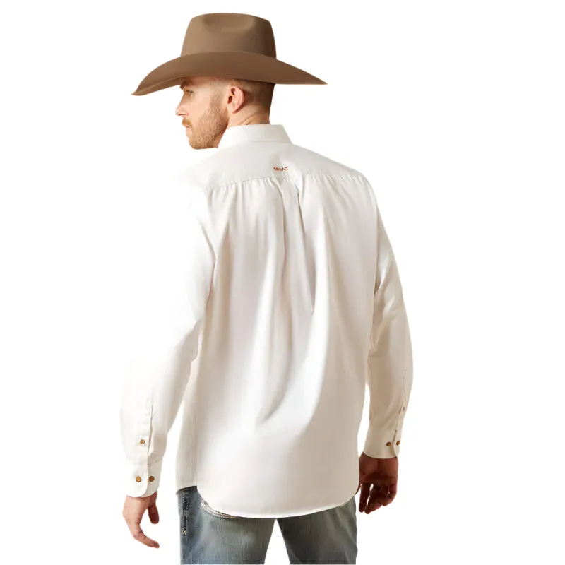 Men's Ariat Solid Twill Classic Fit Shirt 10000503