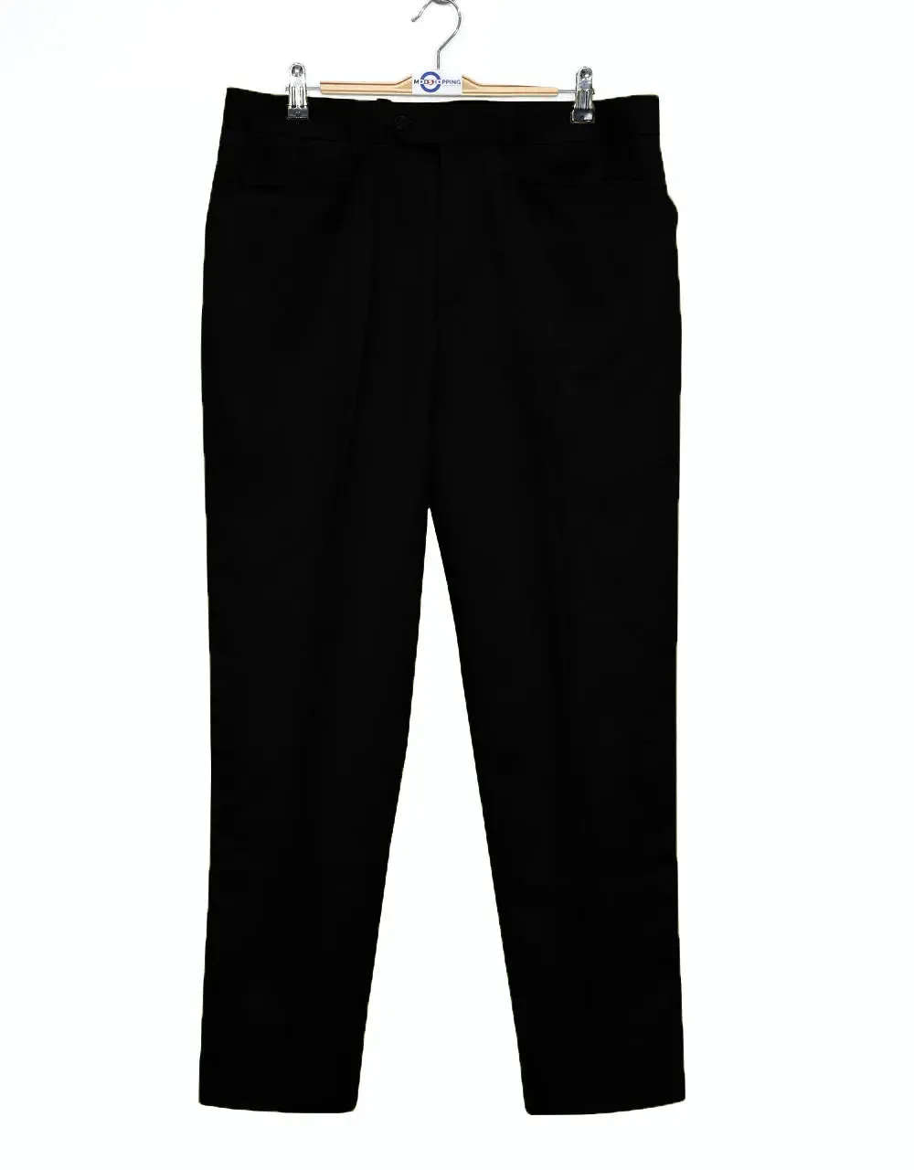 Men's Chino Trousers | 60s Vintage Stryle Black Chino Trouser
