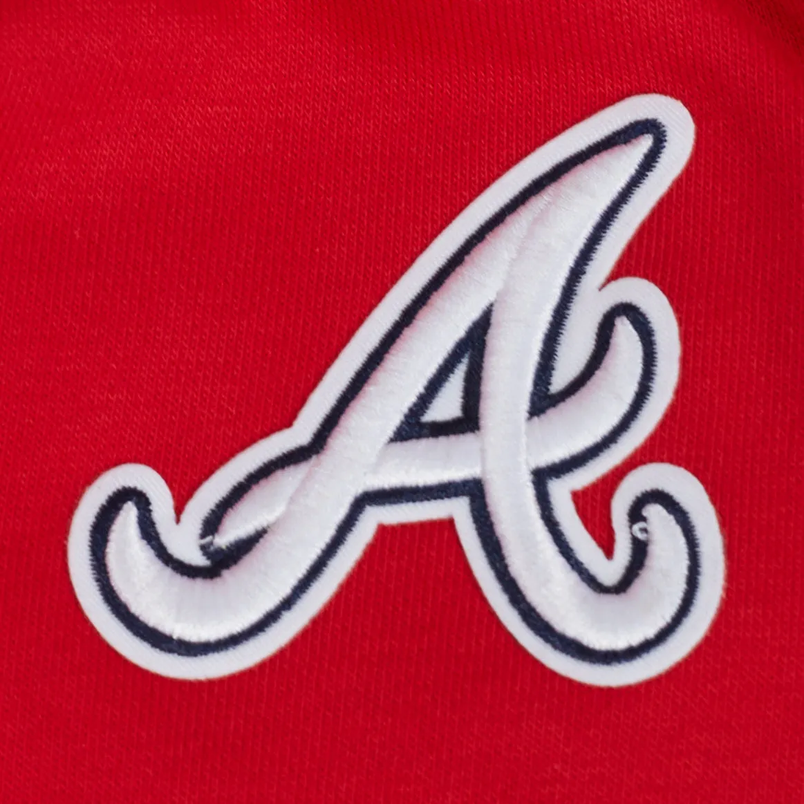 MLB ATLANTA BRAVES PRO PREP WOMEN'S RIB FLC SWEATPANT (RED)