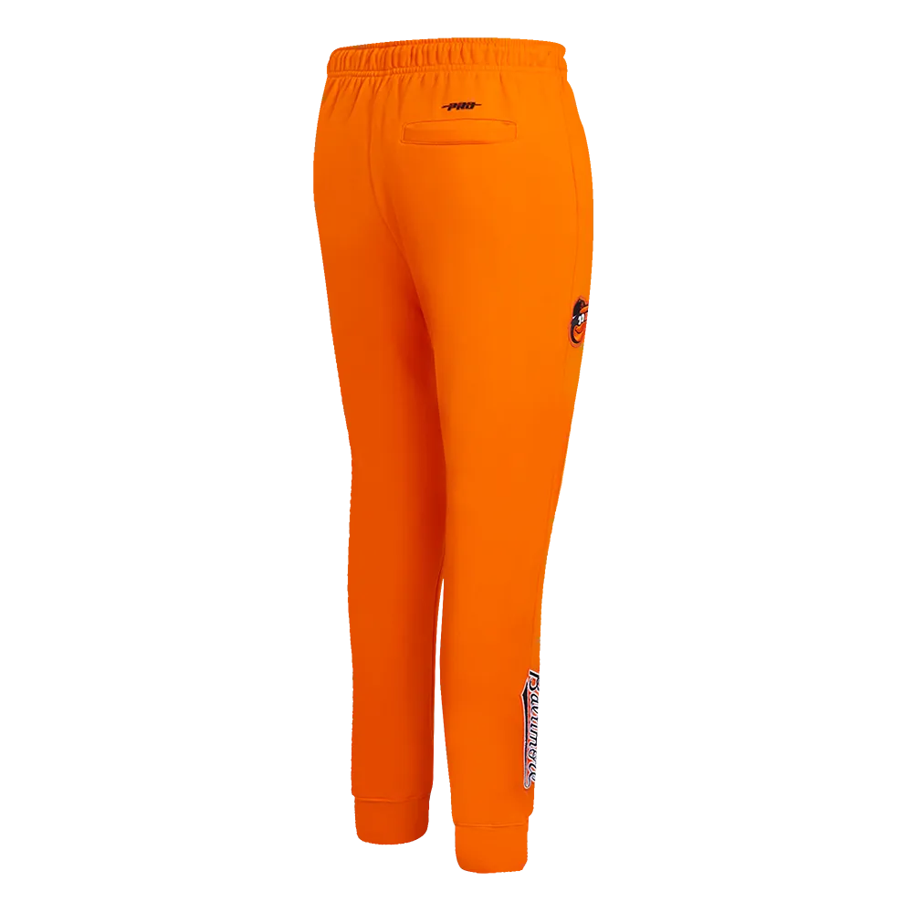 MLB BALTIMORE ORIOLES CLASSIC WOMEN'S SWEATPANT (ORANGE)