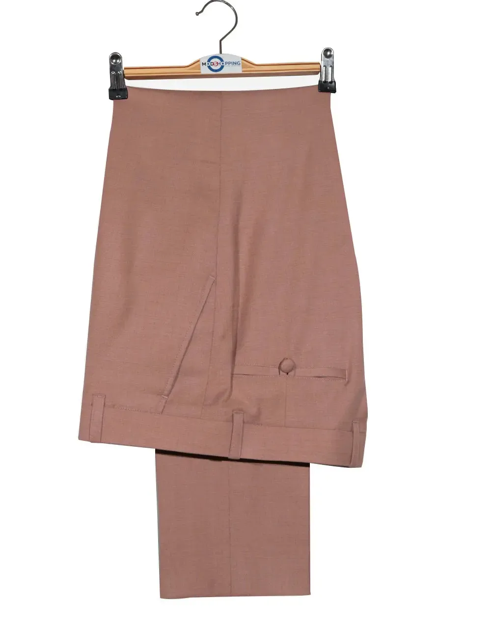 Mod Suit - 60s Style Salmon Pink Suit