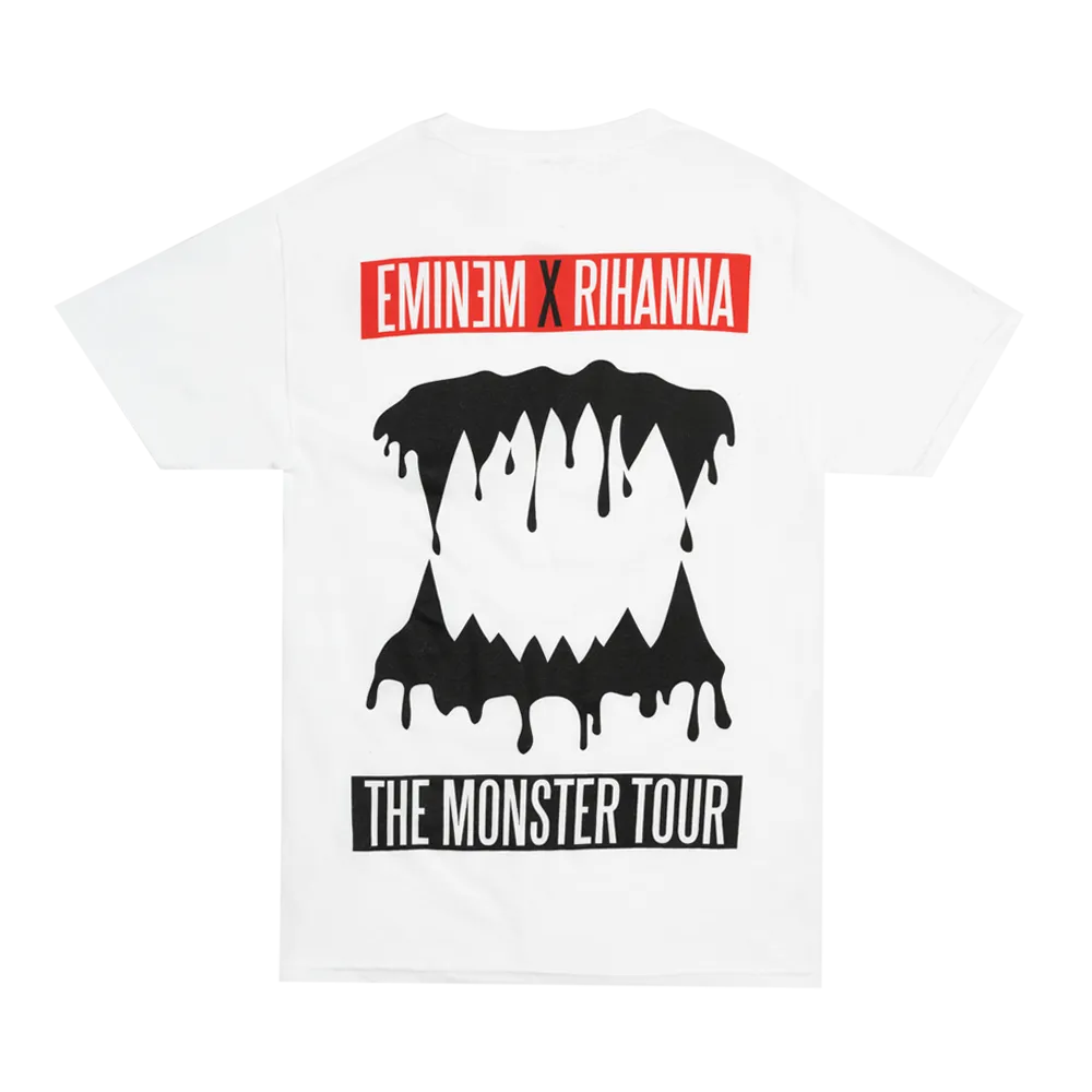 MONSTER TEETH GRIN T-SHIRT (WHITE)