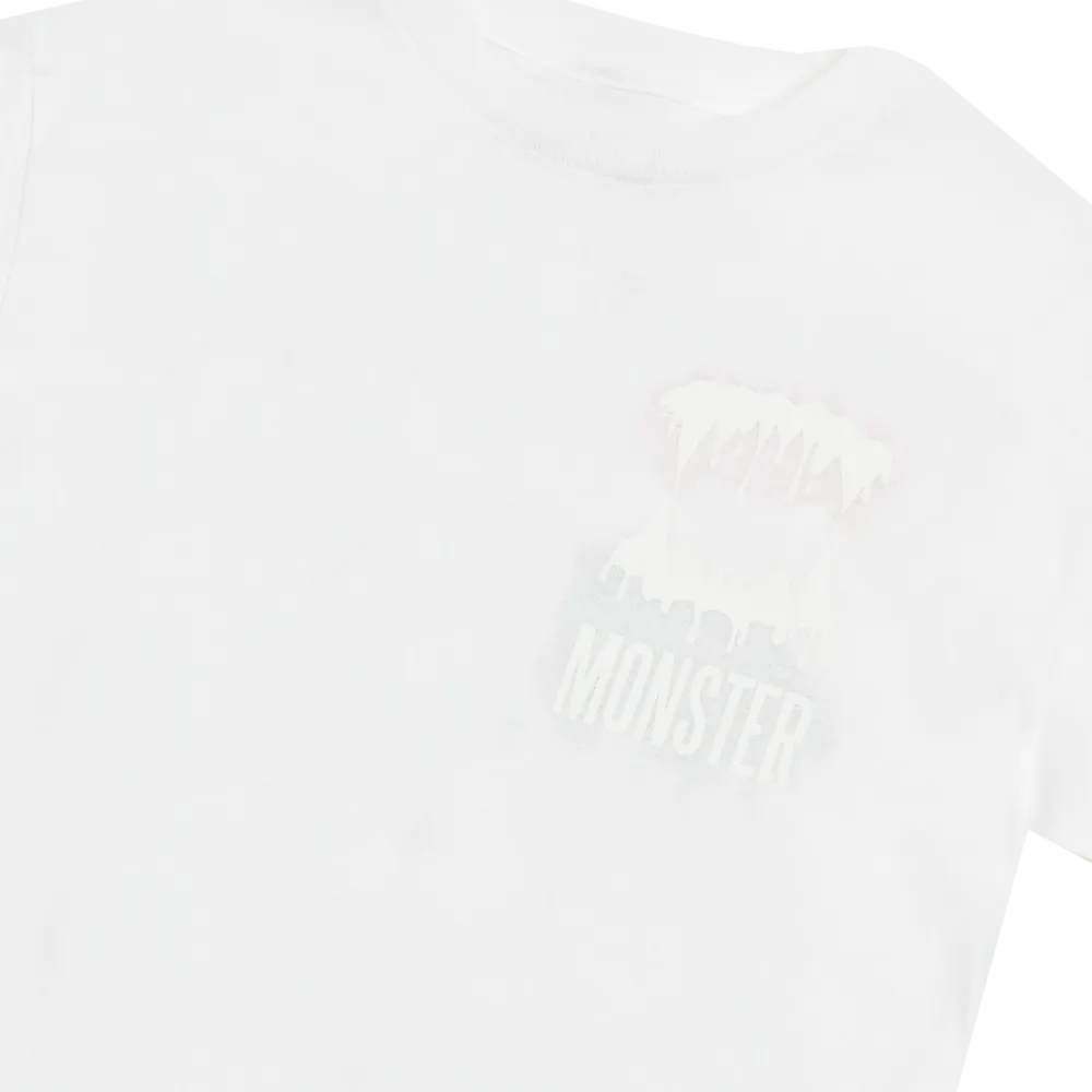 MONSTER TEETH GRIN T-SHIRT (WHITE)