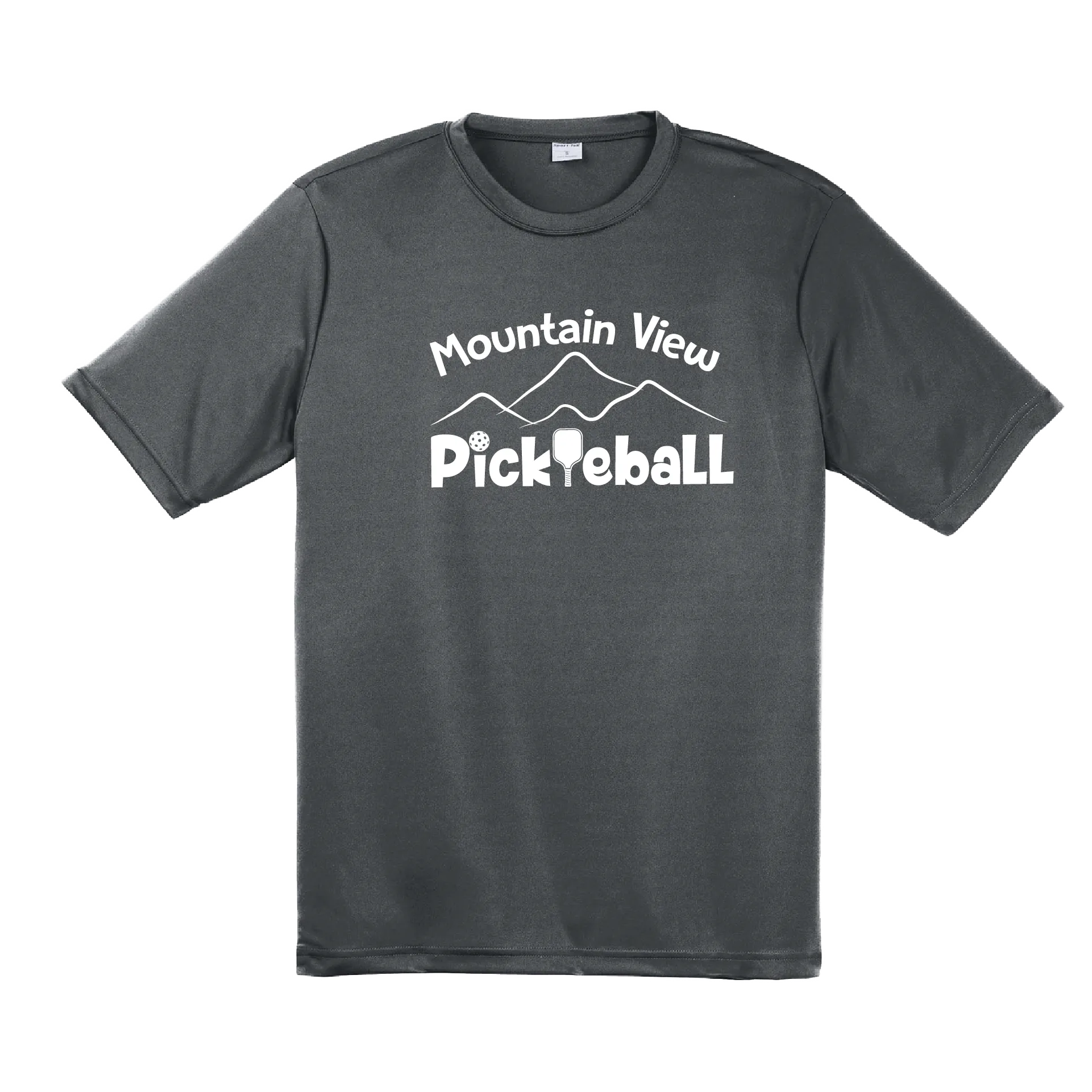 Mountain View Pickleball Club | Men's Short Sleeve Pickleball Shirt | 100% Polyester