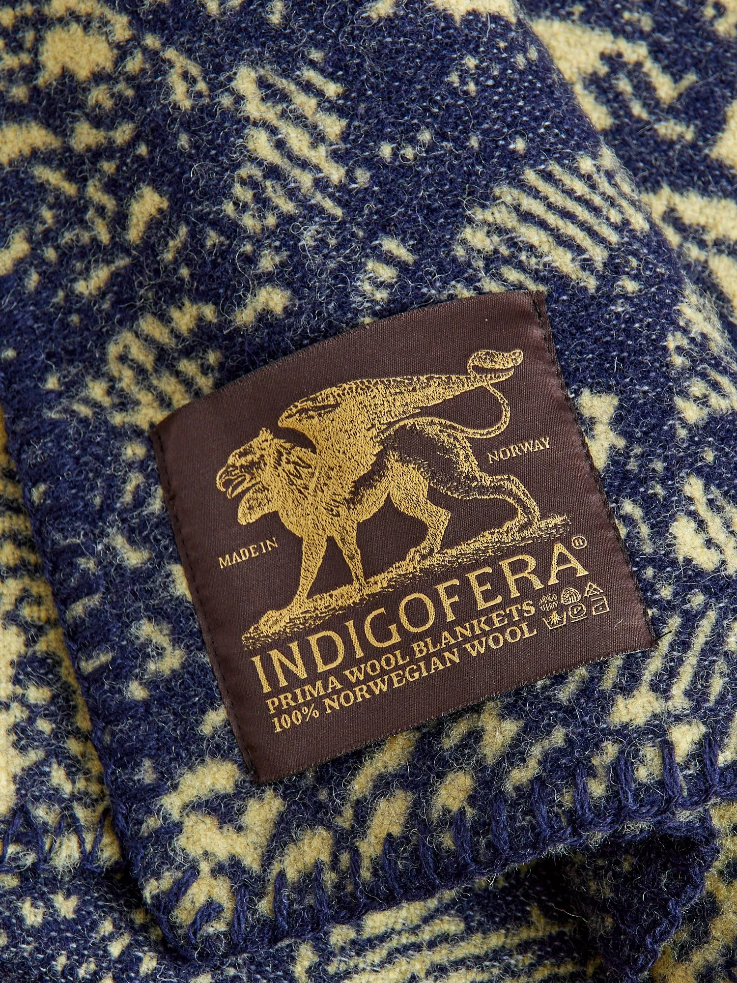 "Gryphon Talon" Norwegian Wool Blanket