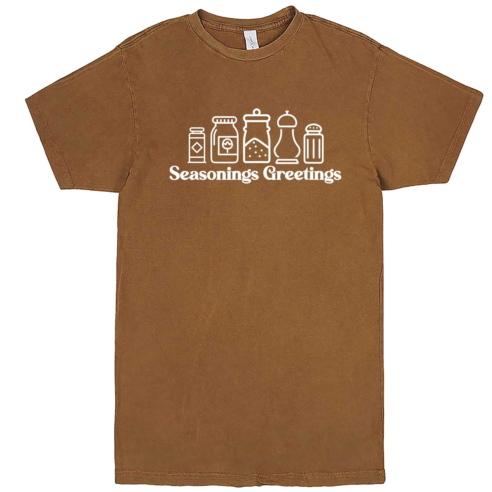 "Seasonings Greetings" men's t-shirt