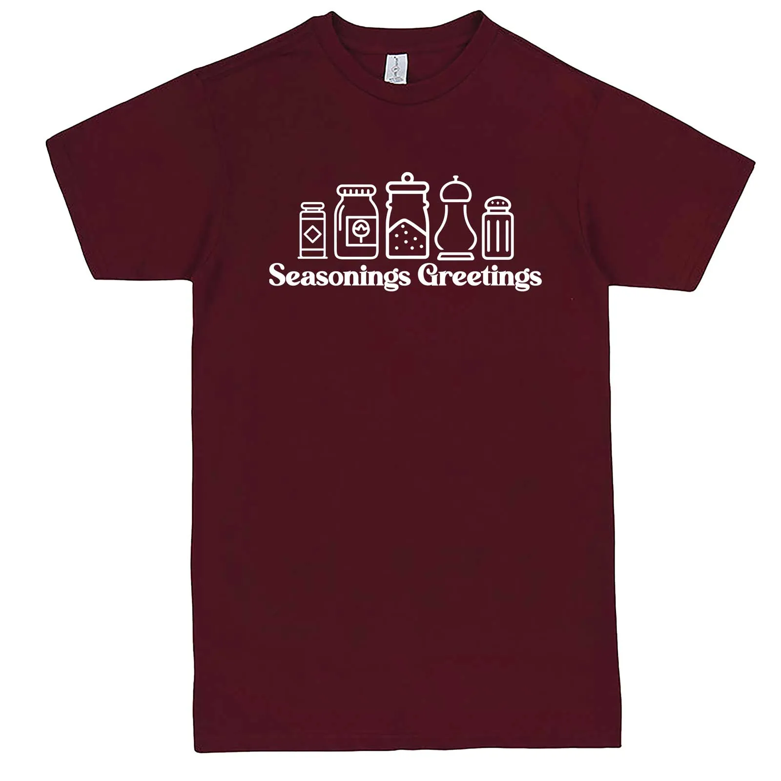 "Seasonings Greetings" men's t-shirt