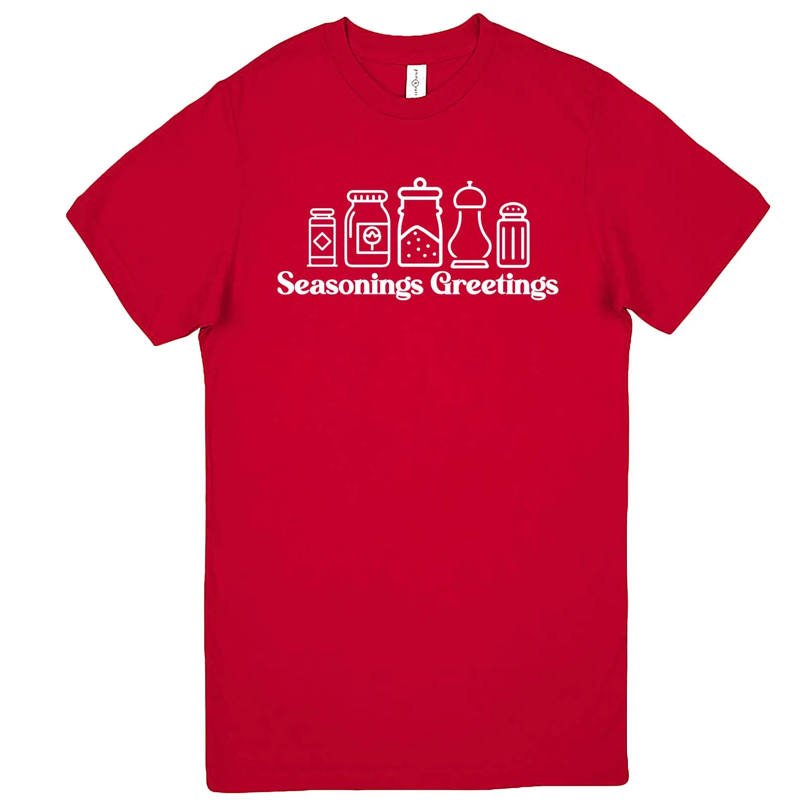 "Seasonings Greetings" men's t-shirt