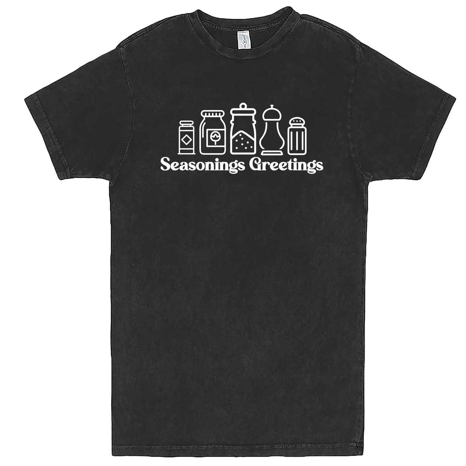"Seasonings Greetings" men's t-shirt
