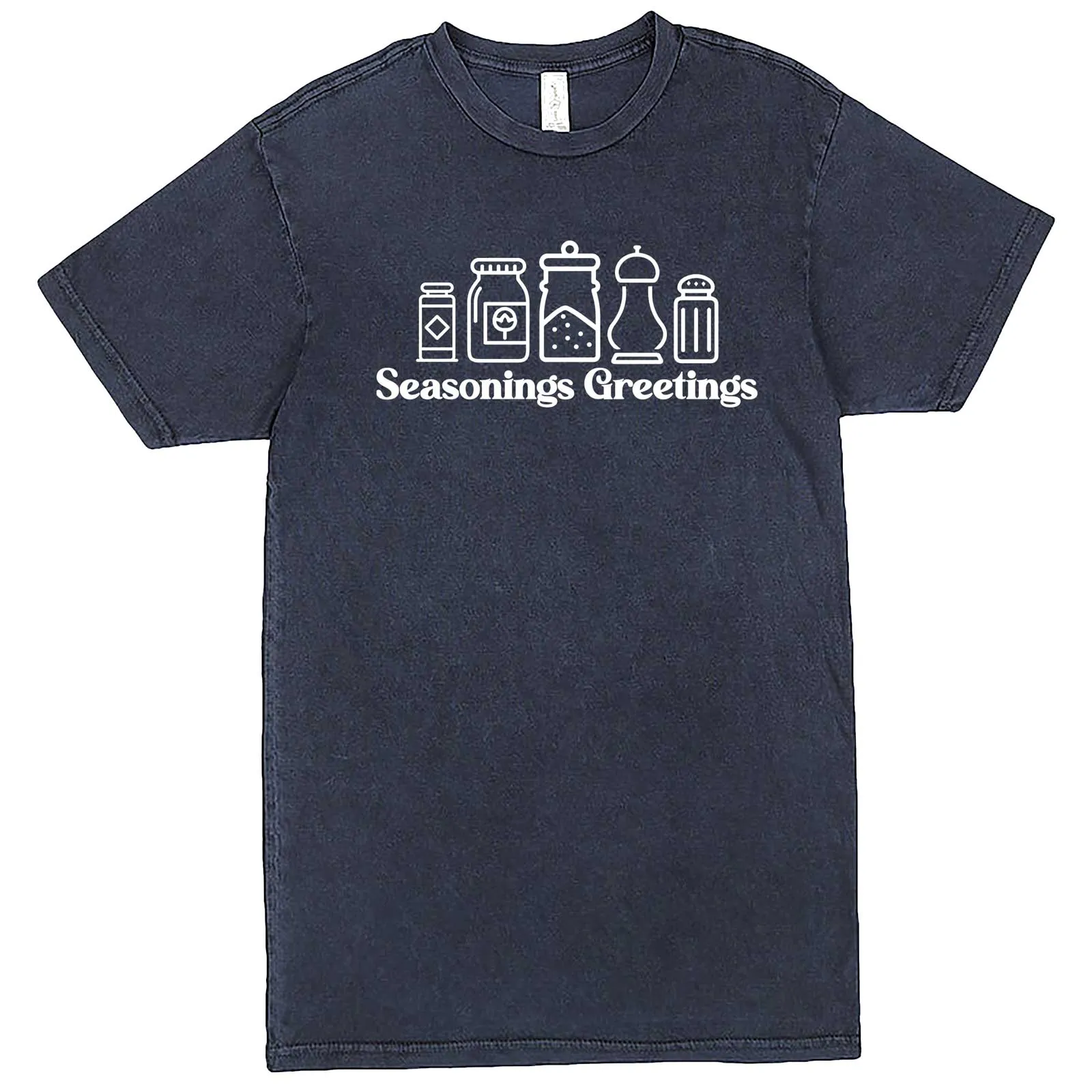 "Seasonings Greetings" men's t-shirt