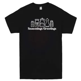 "Seasonings Greetings" men's t-shirt