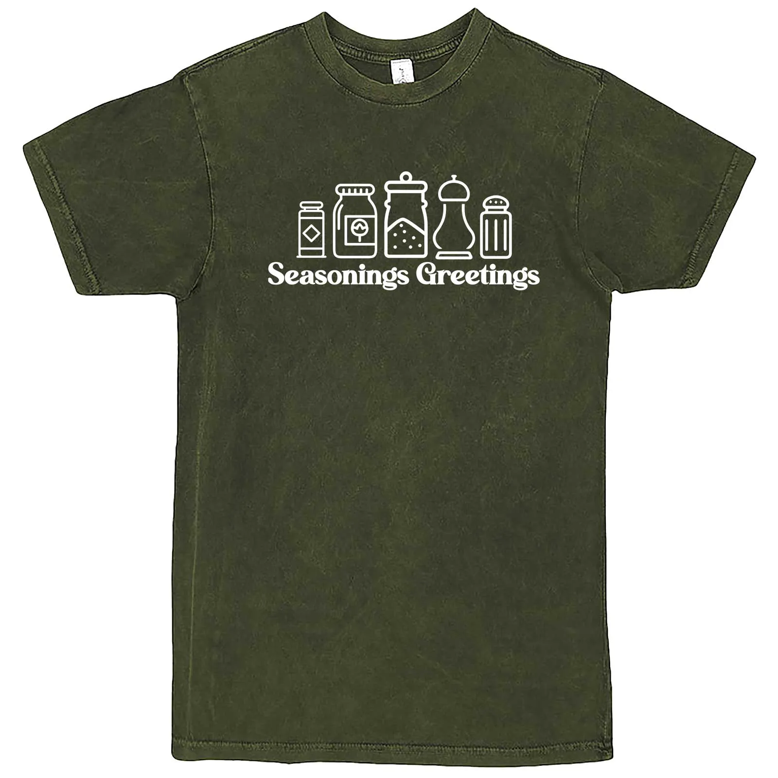"Seasonings Greetings" men's t-shirt