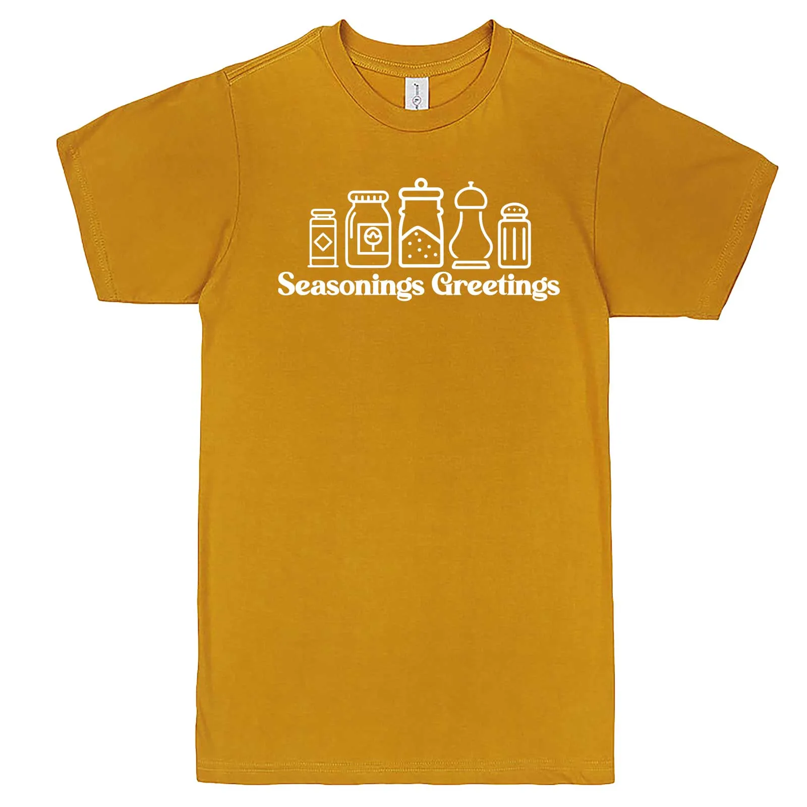 "Seasonings Greetings" men's t-shirt