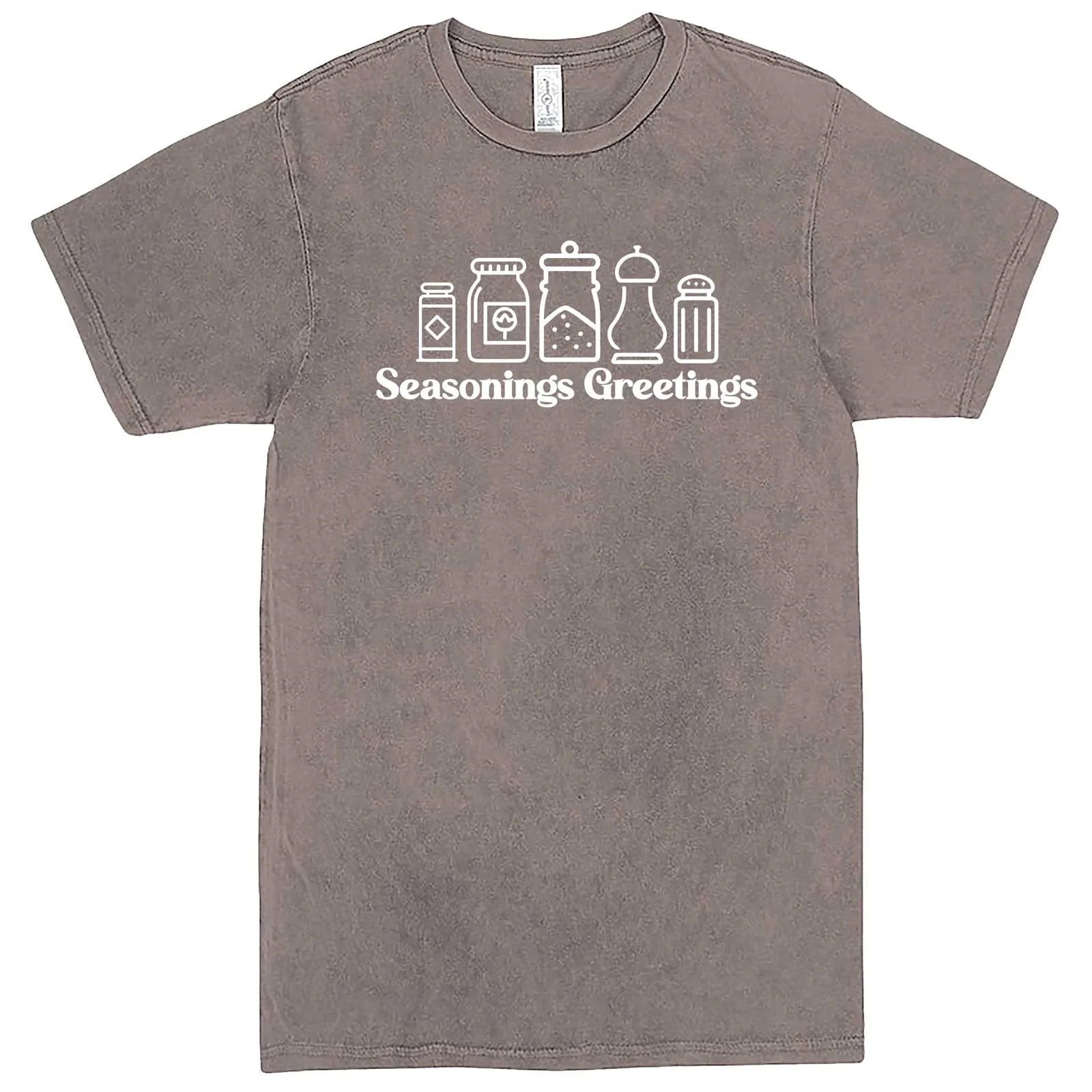 "Seasonings Greetings" men's t-shirt