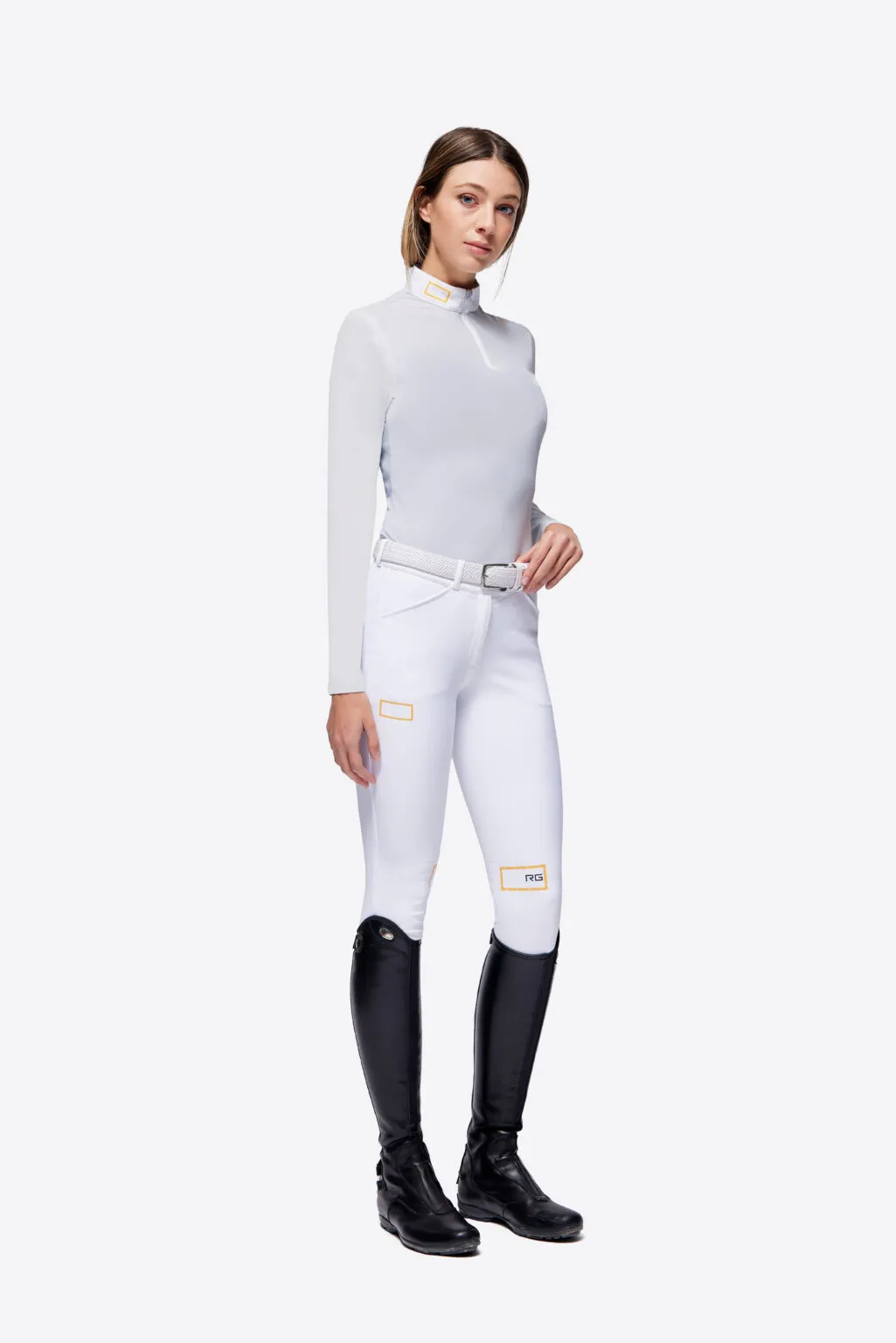 RG Women's L/S Jersey Zip Competition Top