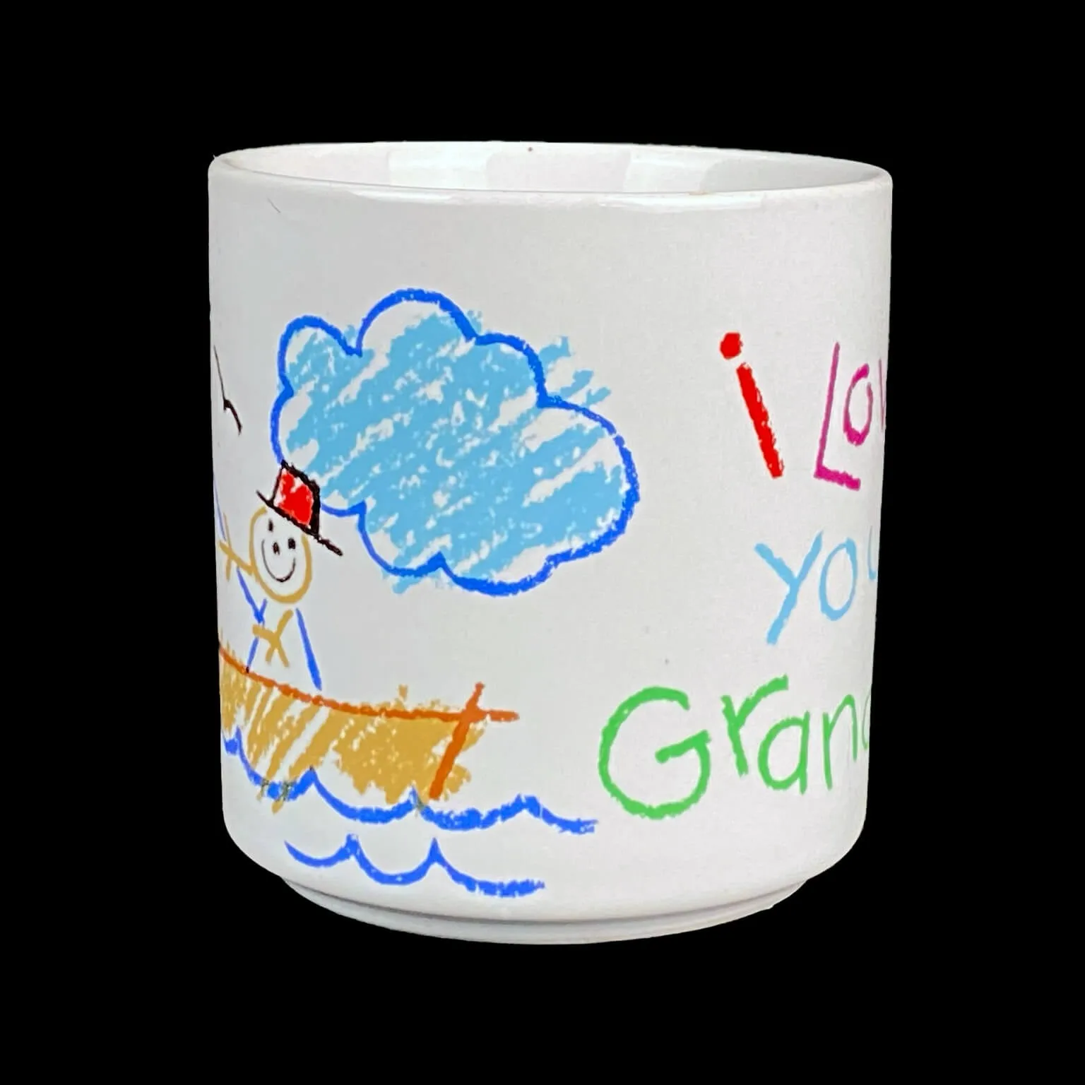 Russ Berrie "I Love You Grandpa" ceramic mug