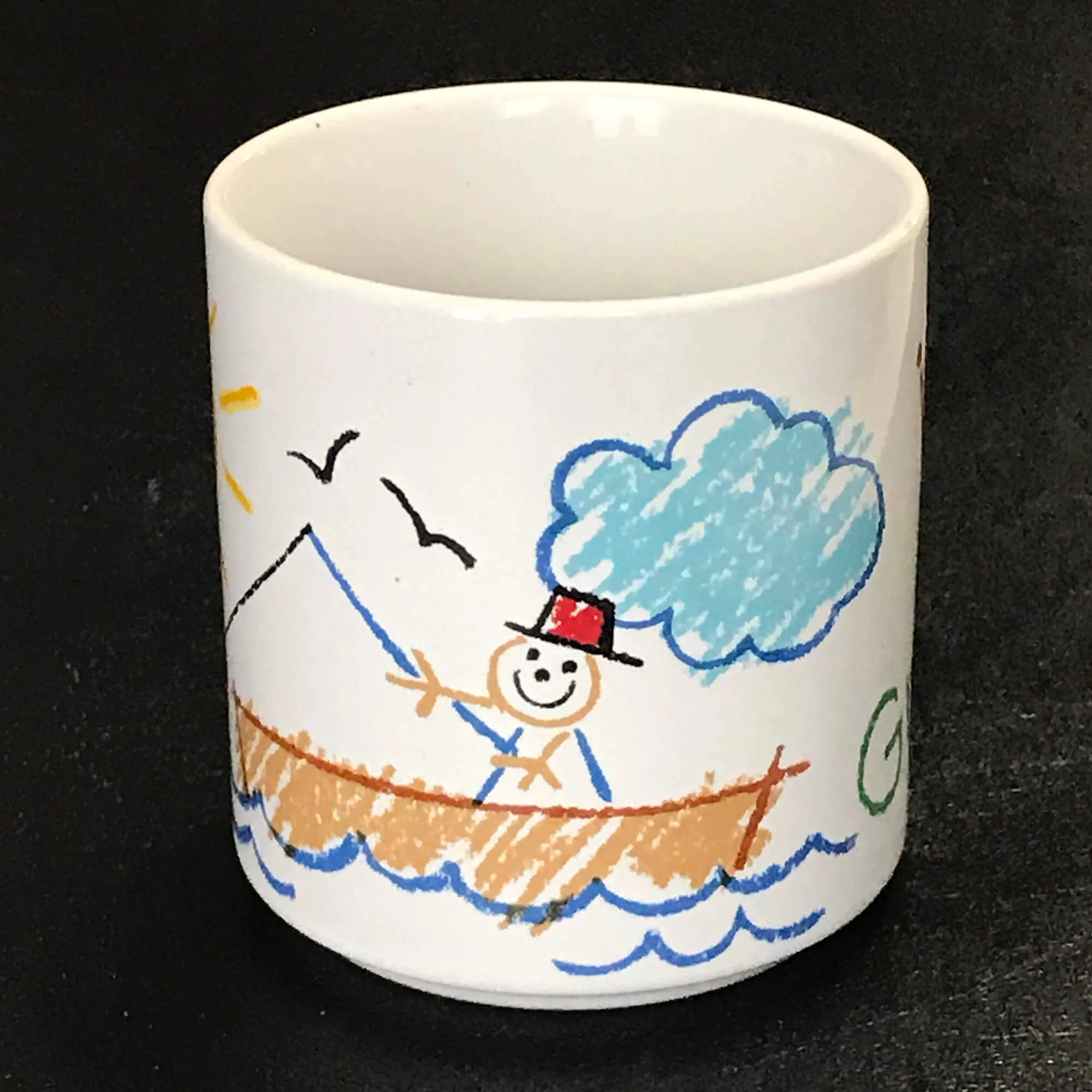 Russ Berrie "I Love You Grandpa" ceramic mug