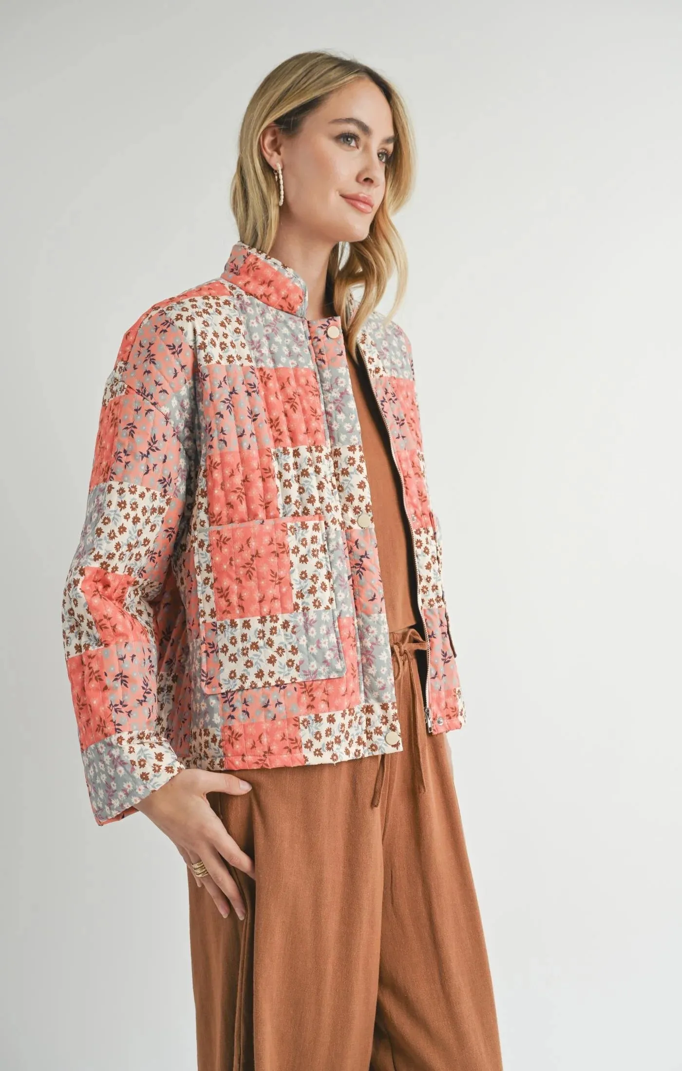 Sadie & Sage Collector Patchwork Quilt Jacket