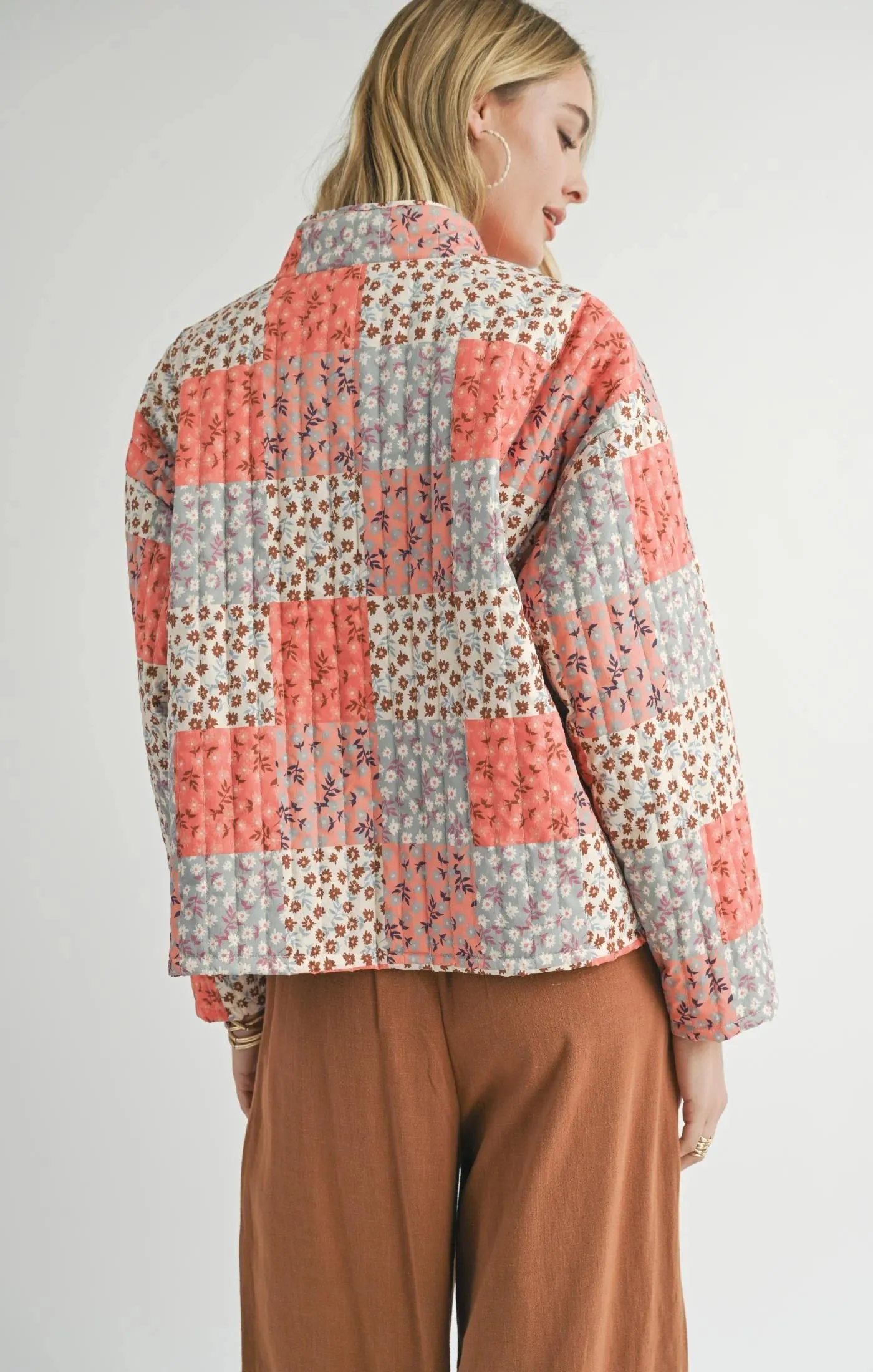 Sadie & Sage Collector Patchwork Quilt Jacket