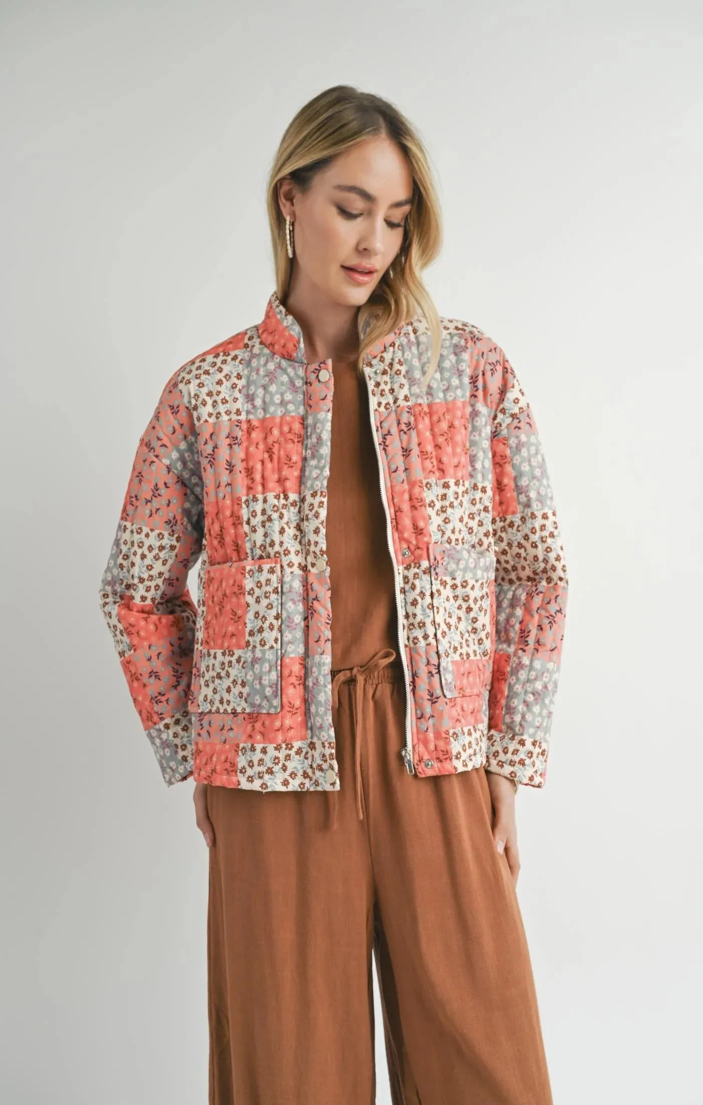 Sadie & Sage Collector Patchwork Quilt Jacket