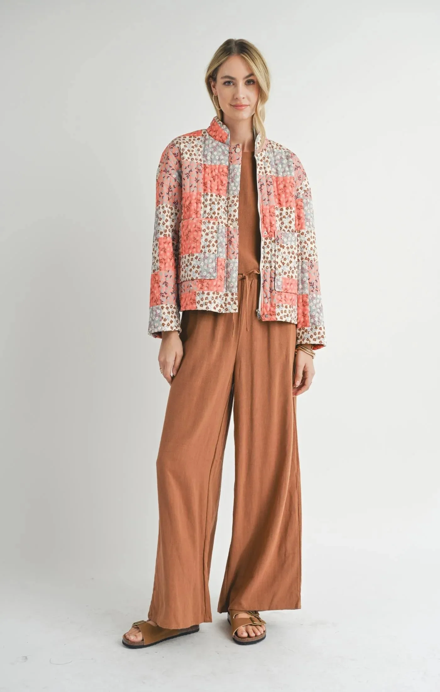 Sadie & Sage Collector Patchwork Quilt Jacket