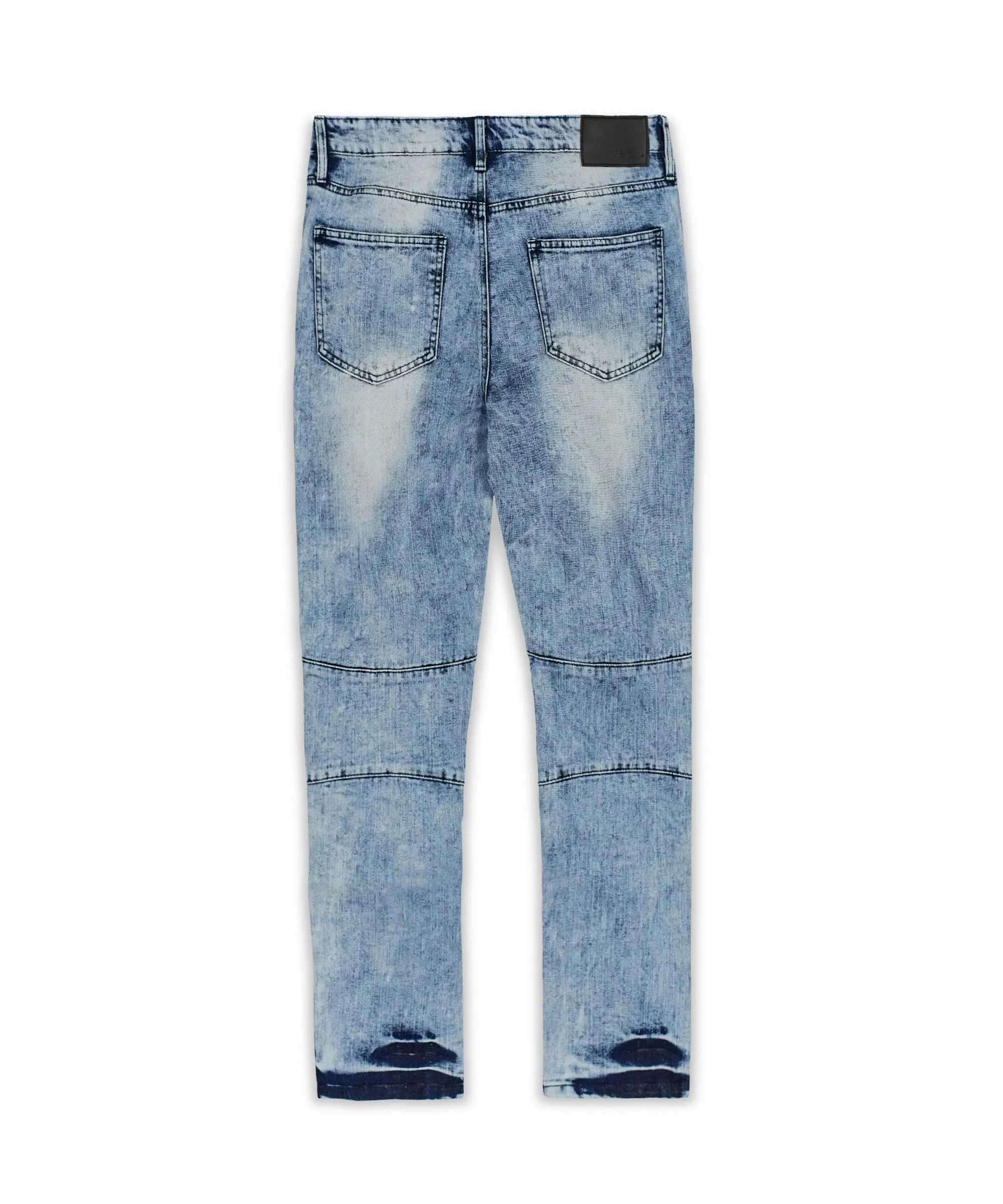 Smiley Patch Light Washed Denim Jeans