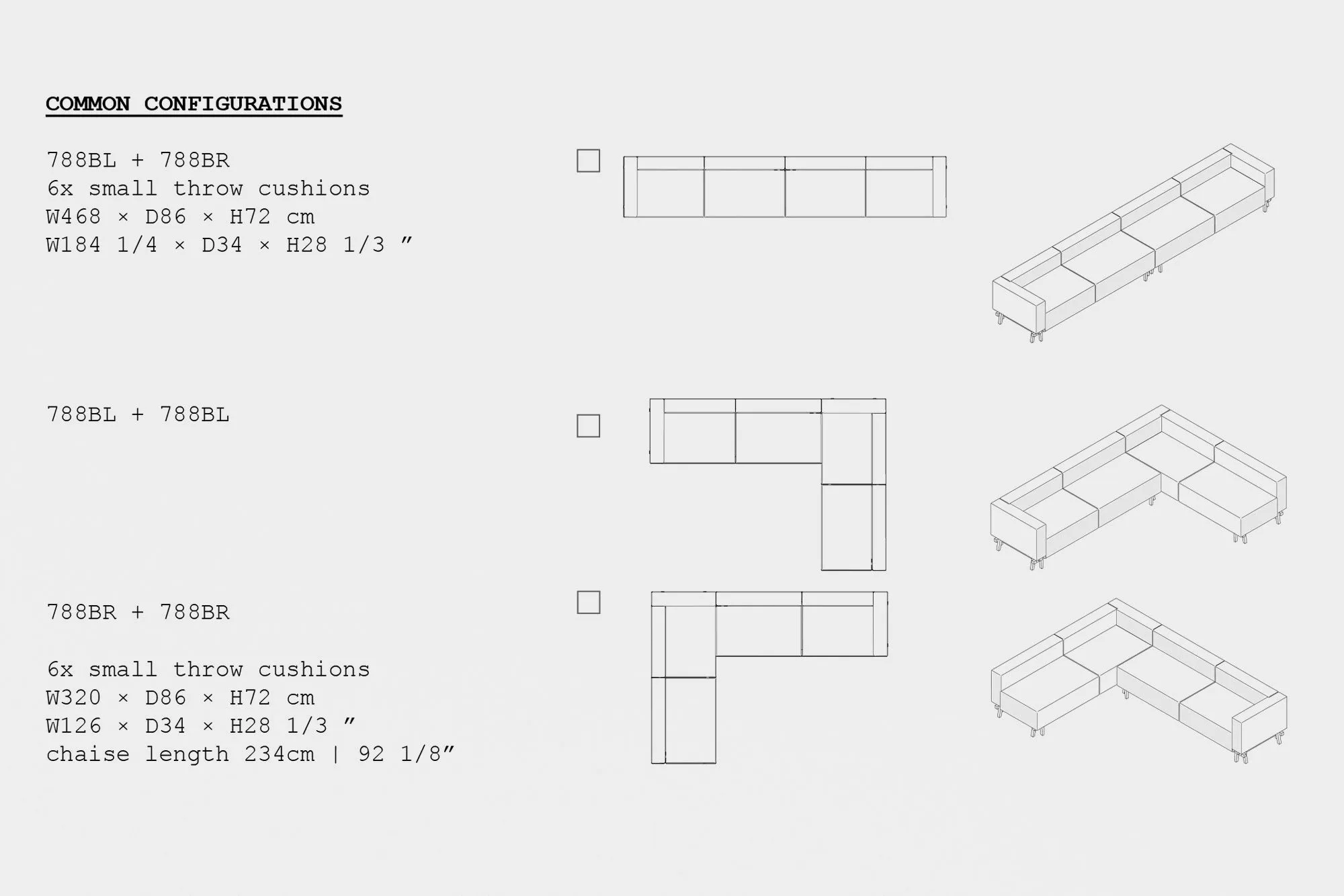 SOFA EIGHT MODULAR SYSTEM