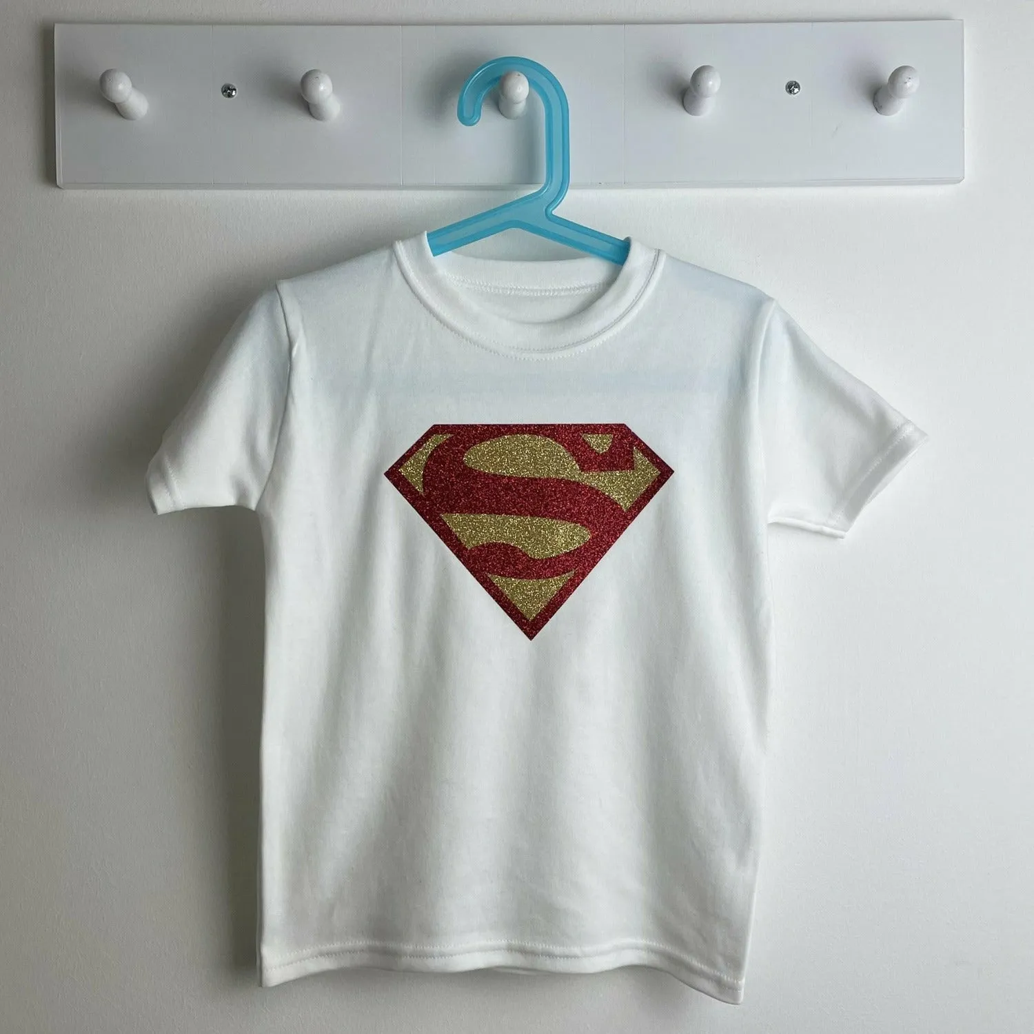 Superman T-Shirt, Superhero Boy's Short Sleeve Top