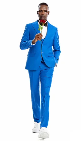Tazzio M370SK-RYL Mens Suit