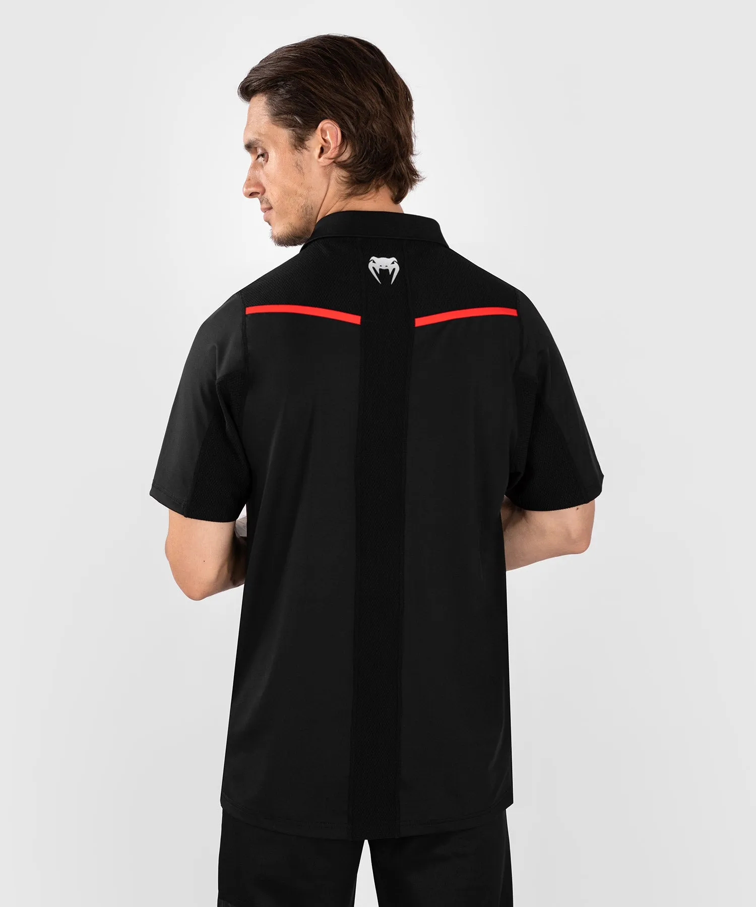 UFC Venum Performance Institute 2.0 Men’s Polo Shirt - Black/Red