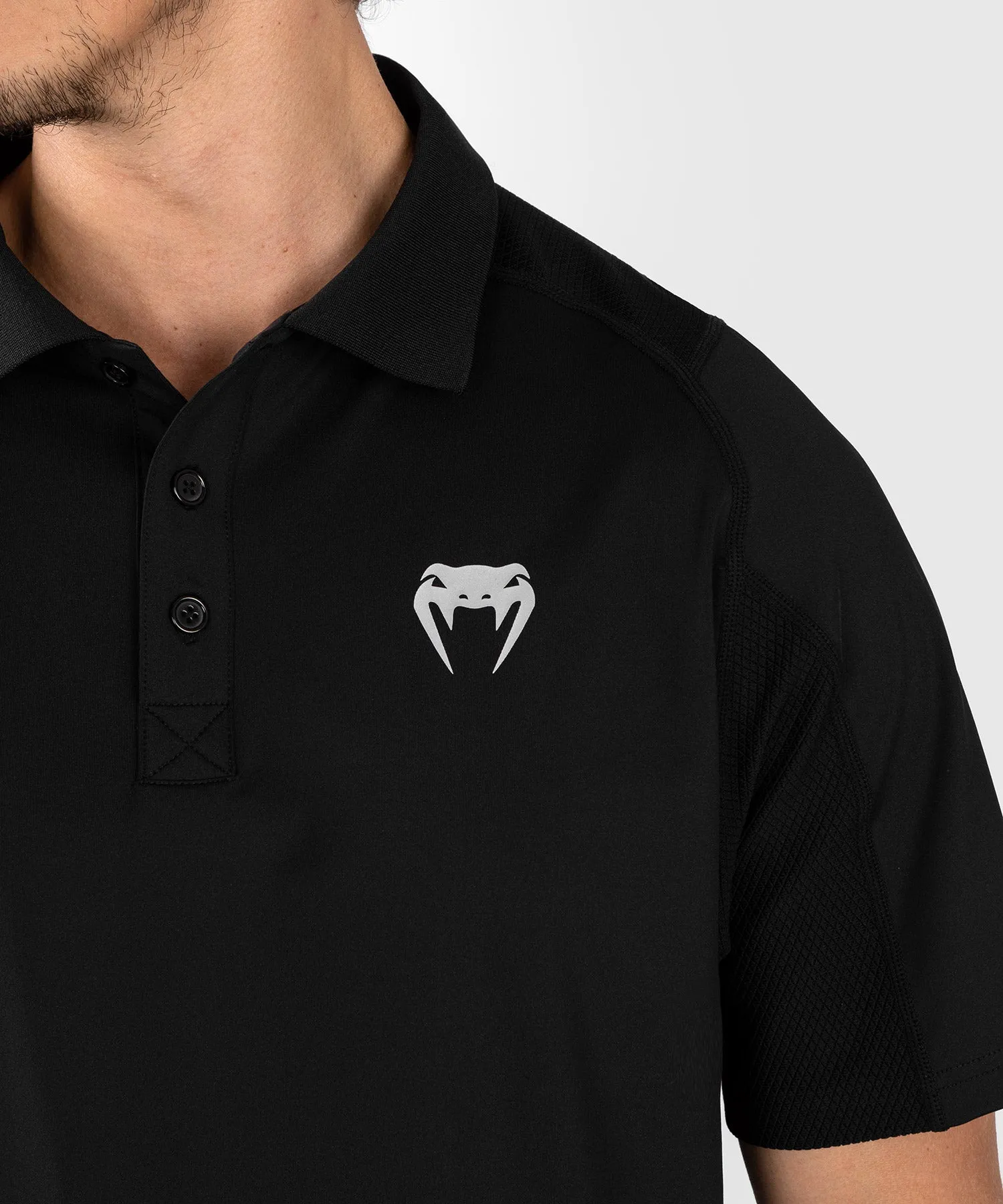 UFC Venum Performance Institute 2.0 Men’s Polo Shirt - Black/Red