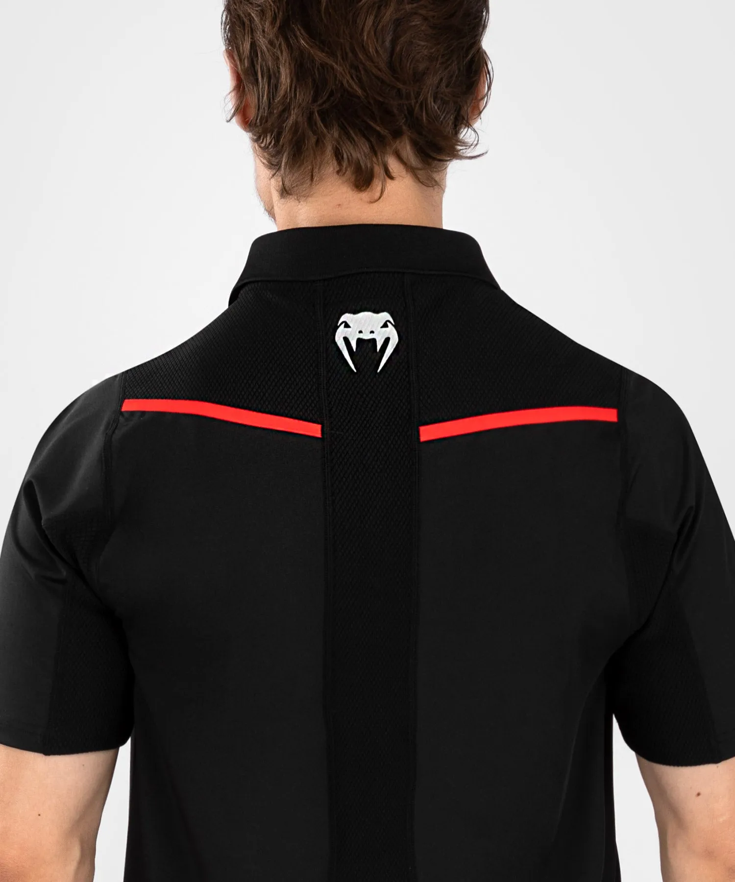 UFC Venum Performance Institute 2.0 Men’s Polo Shirt - Black/Red