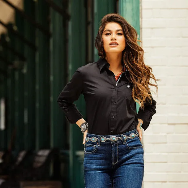 Women's Ariat Black Kirby Shirt 10022056-001