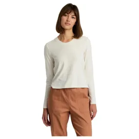 Women's Free Fly Ribbed Bamboo Long Sleeve WRIBLS005